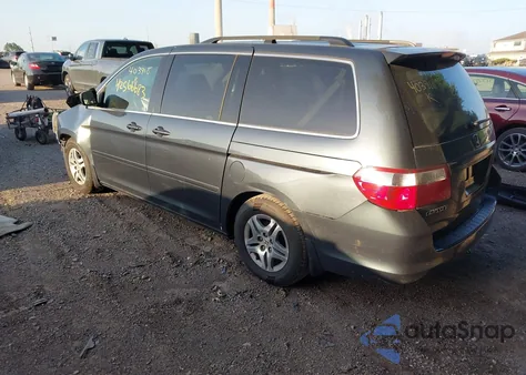 2006 Honda Odyssey Ex-L из США, поврежденный, VIN 5FNRL386X6B403910